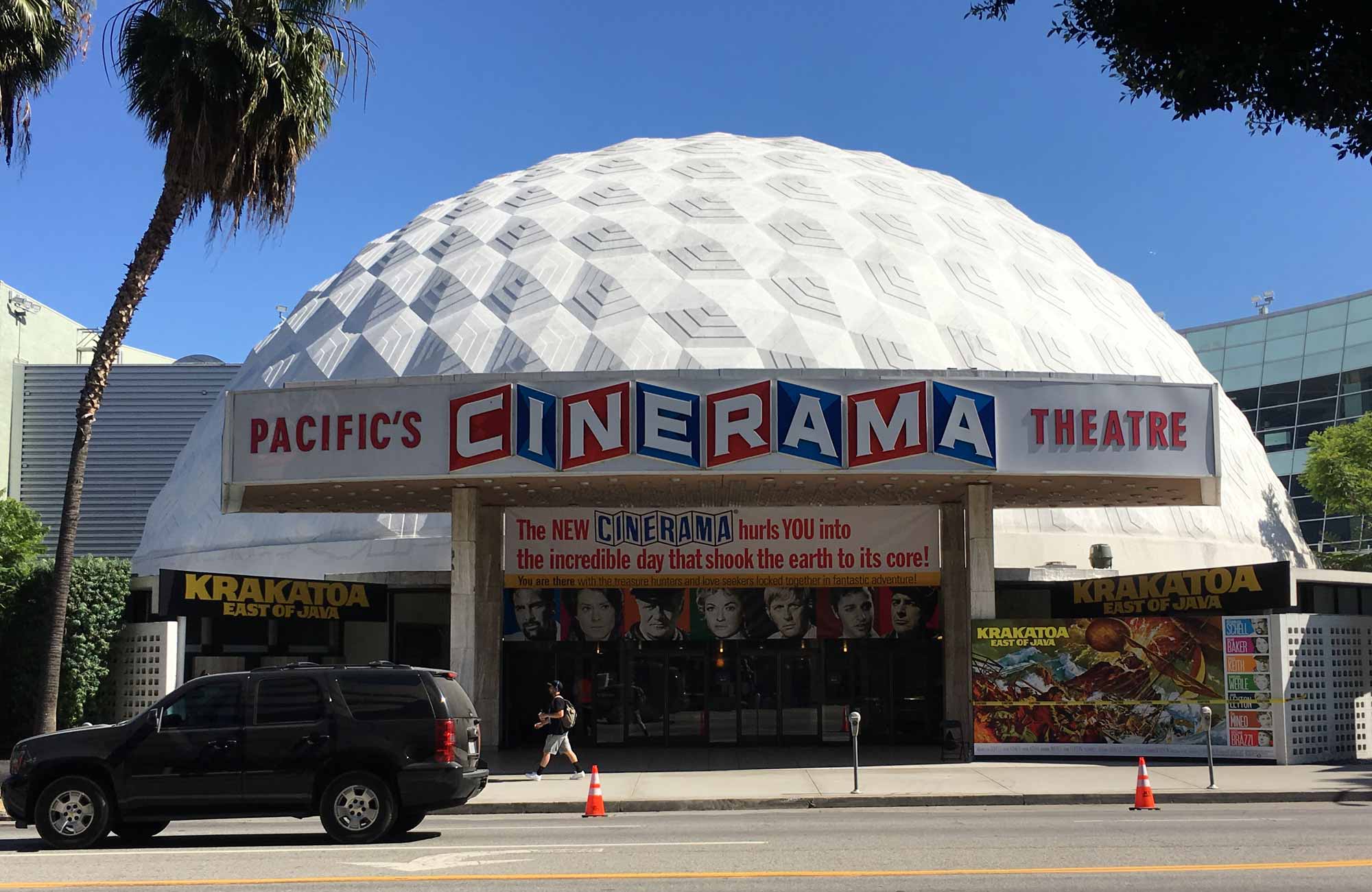 The Cinerama Dome Gets A 1969 Makeover