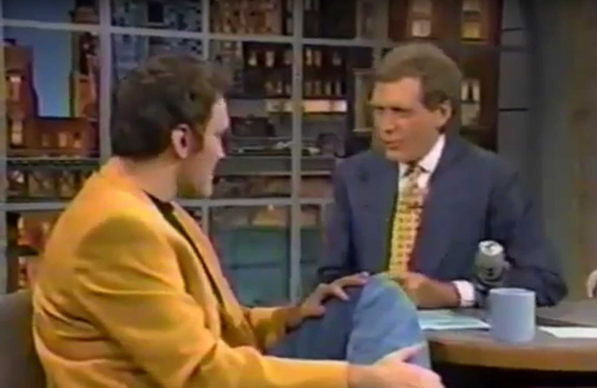 TBT: Q on Letterman