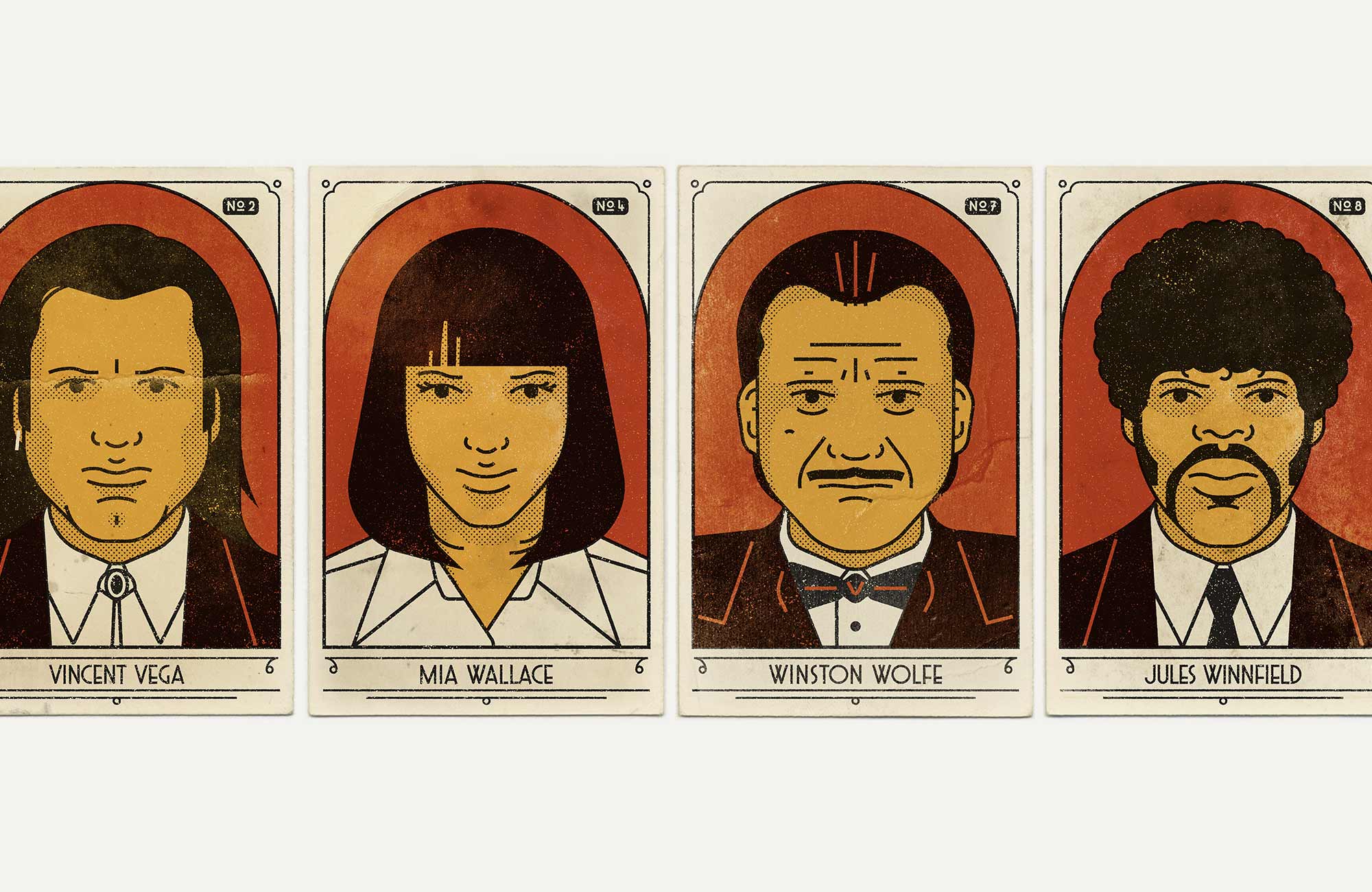 Pulp Fiction Cigarette Cards