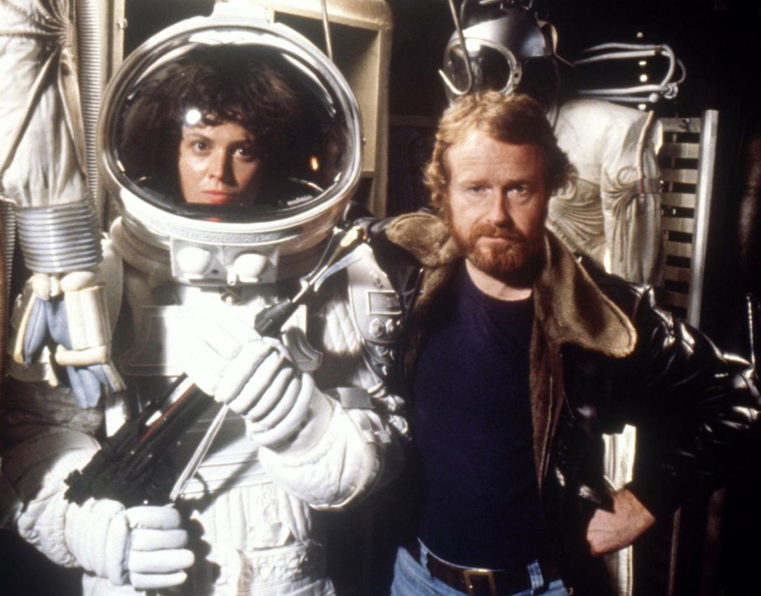 Sigourney Weaver and Ridley Scott on Alien