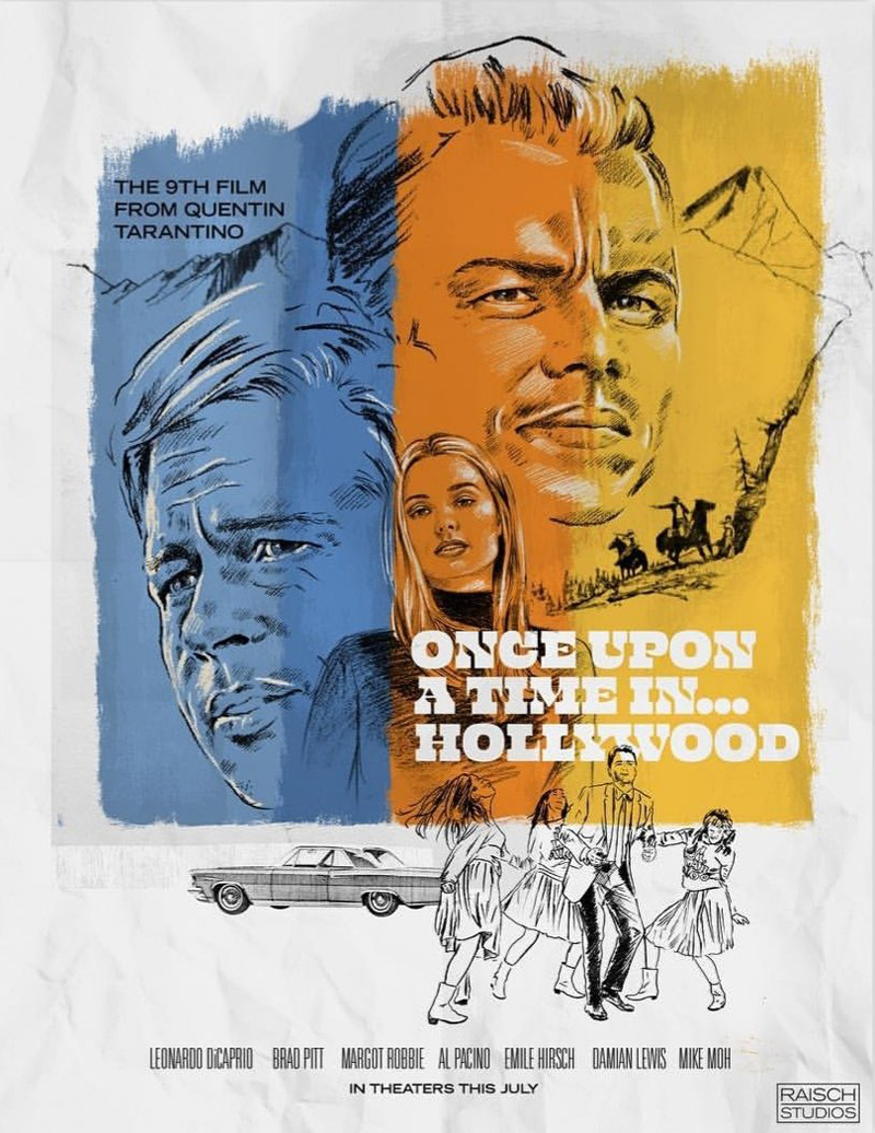 Once Upon A Time In Fan Posters New Beverly Cinema